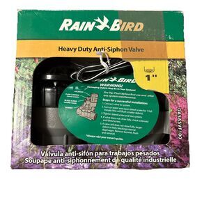 Rain Bird DASASVF100 1" Heavy Duty Anti-Siphon Valve Flow Irrigation Control